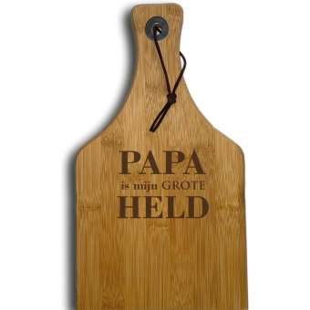 Vaderdagtip! Seveerplank PAPA - PAPA is mijn grote HELD |