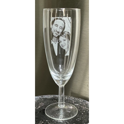 Champagne glazen graveren